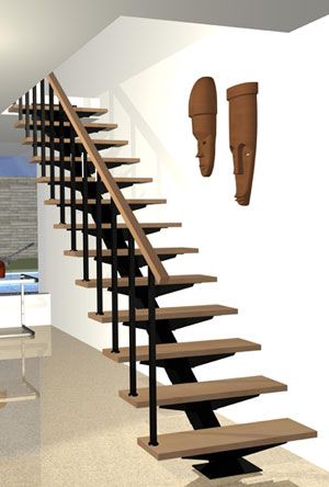 Los tipos de escalera más usados en la vivienda - yaencontre
