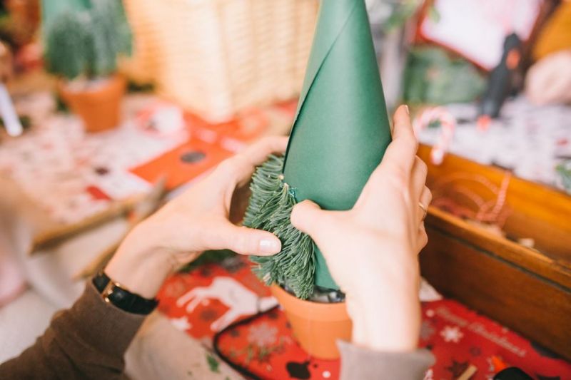 Cómo hacer un árbol de Navidad ecológico (y bonito)